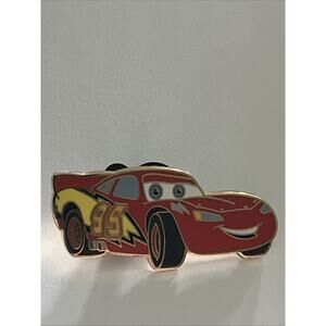 Disney World Parks Pixar Lighting McQueen Car Pin Vintage 2006